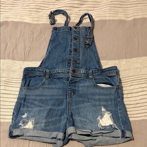 Cat & Jack Blue Denim Overalls